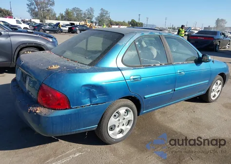 2004 Nissan Sentra 1.8S z USA, uszkodzony, nr VIN 3N1CB51D04L883941